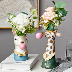 Animal Series Resin Vase