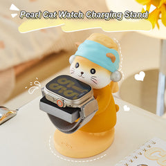 Pearl Cat Watch Charging Stand