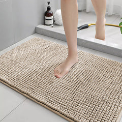 Machine Washable Chenille Floor Mats